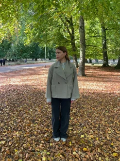 Adriana frakke - Sage grøn