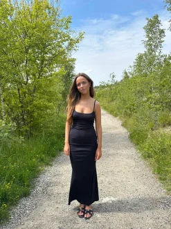 Alora kjole - Mørk navy