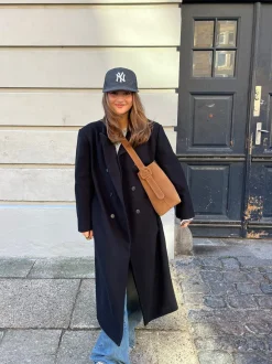 Alva oversized frakke - Sort