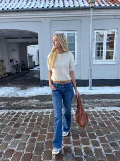 Amani bootcut jeans - Blå denim