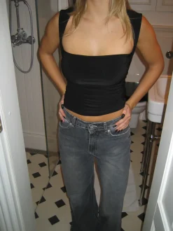 Amirana top - Sort