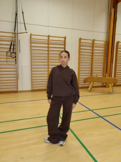 Anelise hoodie - Brun