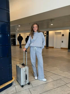 Anelise hoodie - Grå melange