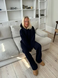 Anelise hoodie - Navy