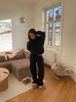 Anelise hoodie - Sort