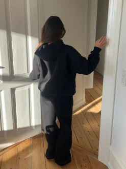 Anelise hoodie - Sort