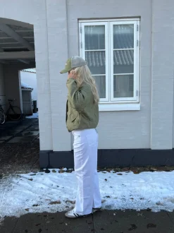 Anemon oversized jeans - Hvid