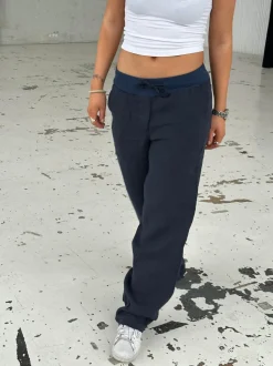 Angel hør bukser - navy