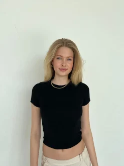 Anna Olympia t-shirt - Sort