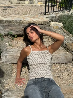 Antoinette top - Beige