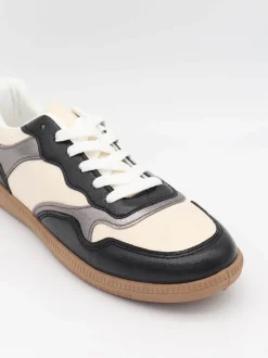 Apia sneakers - Hvid/sølv og sort