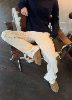 Ariana bukser med mønster - Off white