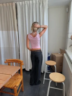 Audrey jeans - Sort