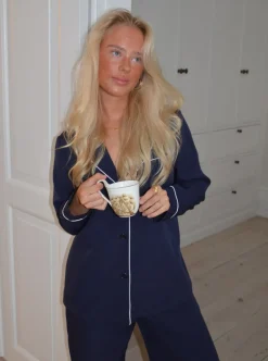 Aurelia pyjamasskjorte - Navy