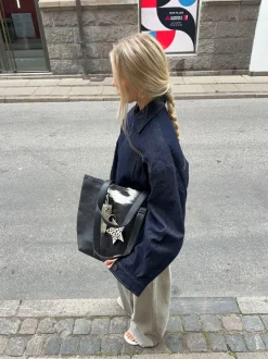 Aurum taske i ko - Sort