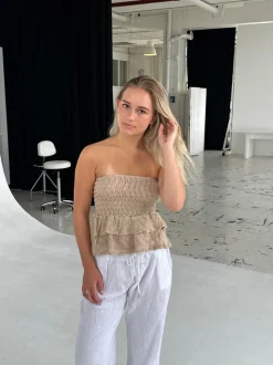 Ayia nederdel/top - Beige