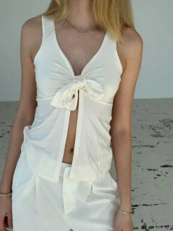 Barbara top - Hvid