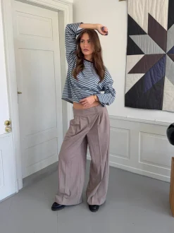 Belliano suitbukser - Taupe