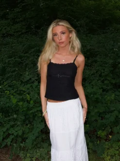 Bente blondetop - Sort