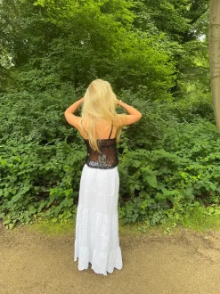 Bente blondetop - Sort