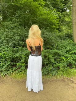 Bente blondetop - Sort