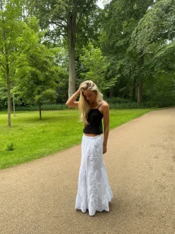 Bente blondetop - Sort