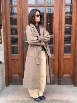 Bitta trenchcoat - Brun