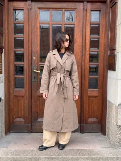 Bitta trenchcoat - Brun