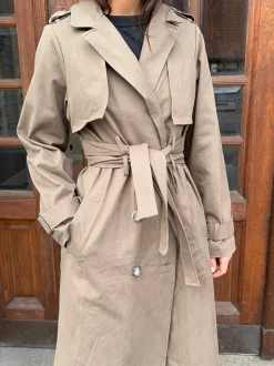 Bitta trenchcoat - Brun