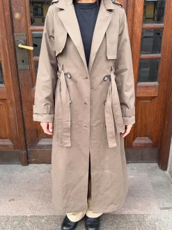 Bitta trenchcoat - Brun