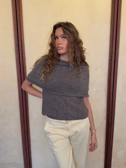 Bolivia multi striktrøje - Taupe