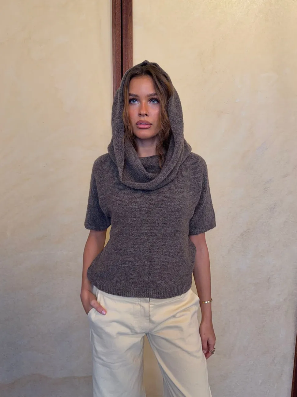Bolivia multi striktrøje - Taupe