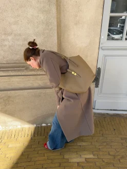 Brasília skuldertaske - Kaki