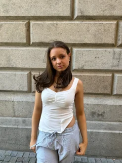 Brigitte top - hvid