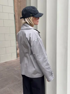 Catinka trenchcoat - Grå