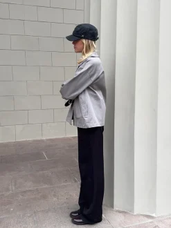 Catinka trenchcoat - Grå