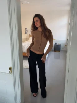 Charlotte cardigan - Brun