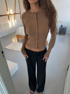 Charlotte cardigan - Brun
