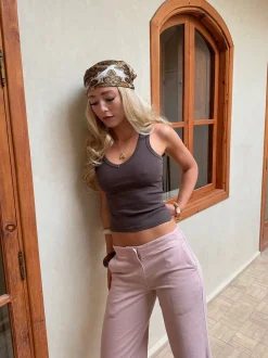 Chiara tanktop - Lys brun