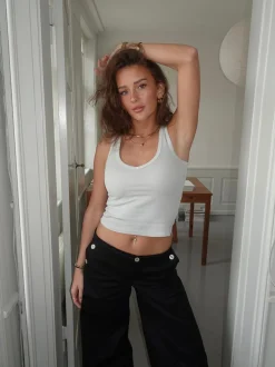Chiara tanktop - Lys grå