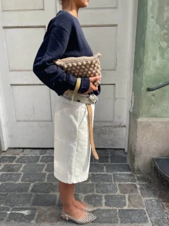 Cilena bermudashorts - Hvid