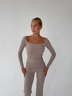 Clarity longsleeve blouse - Ash