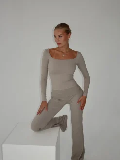 Clarity longsleeve blouse - Ash