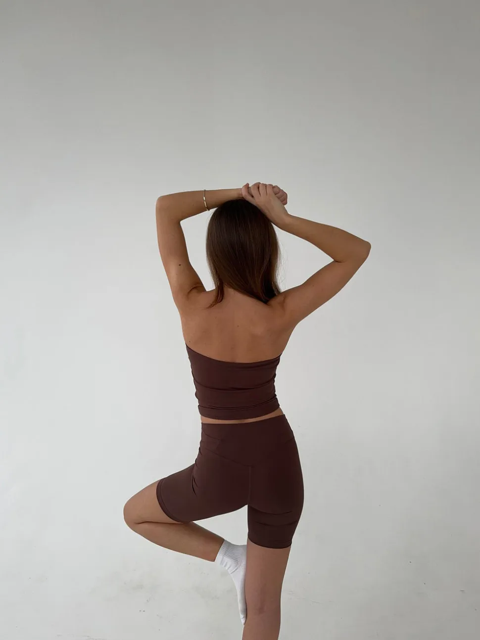 Core tube top - Espresso