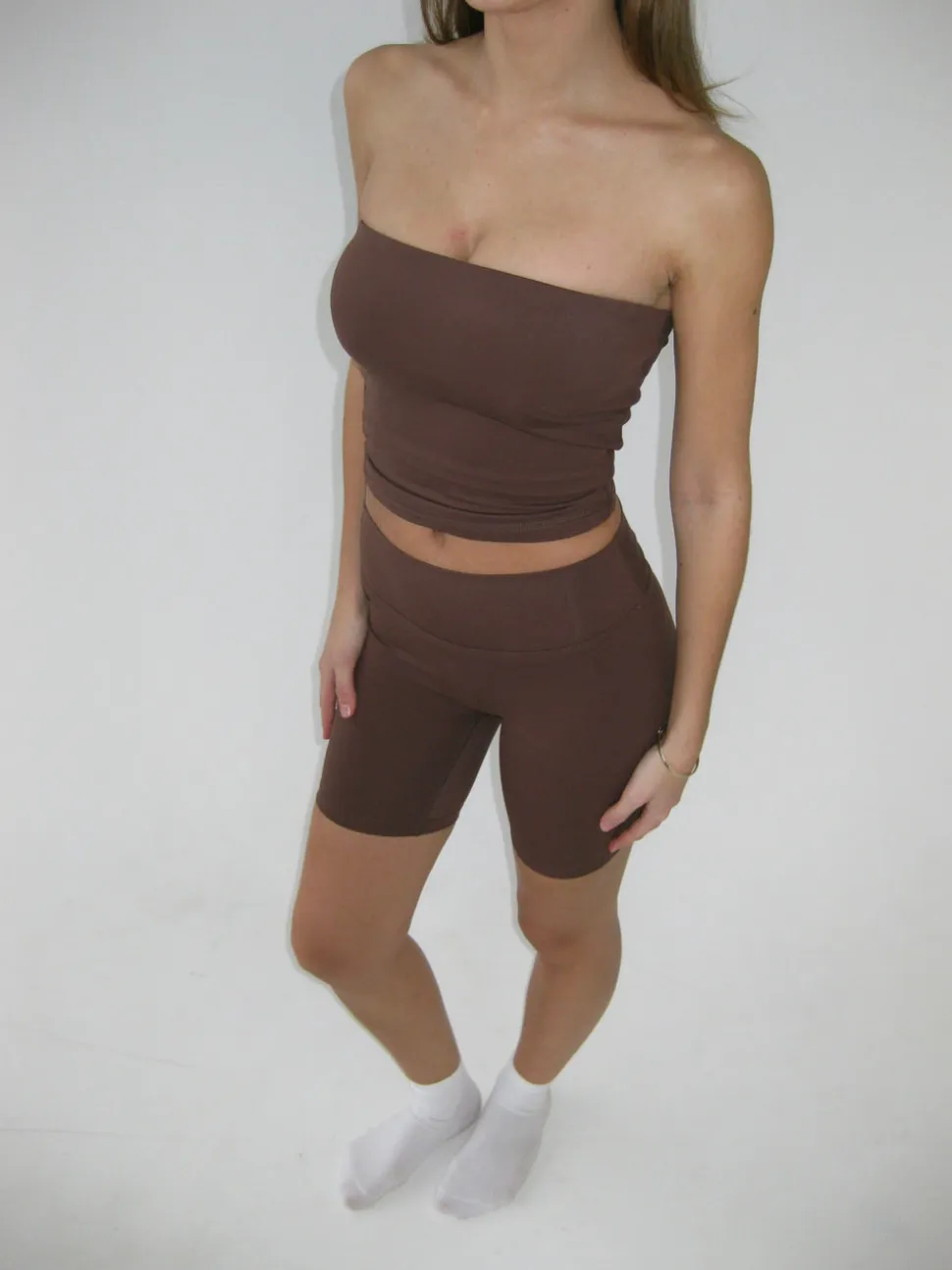 Core tube top - Espresso