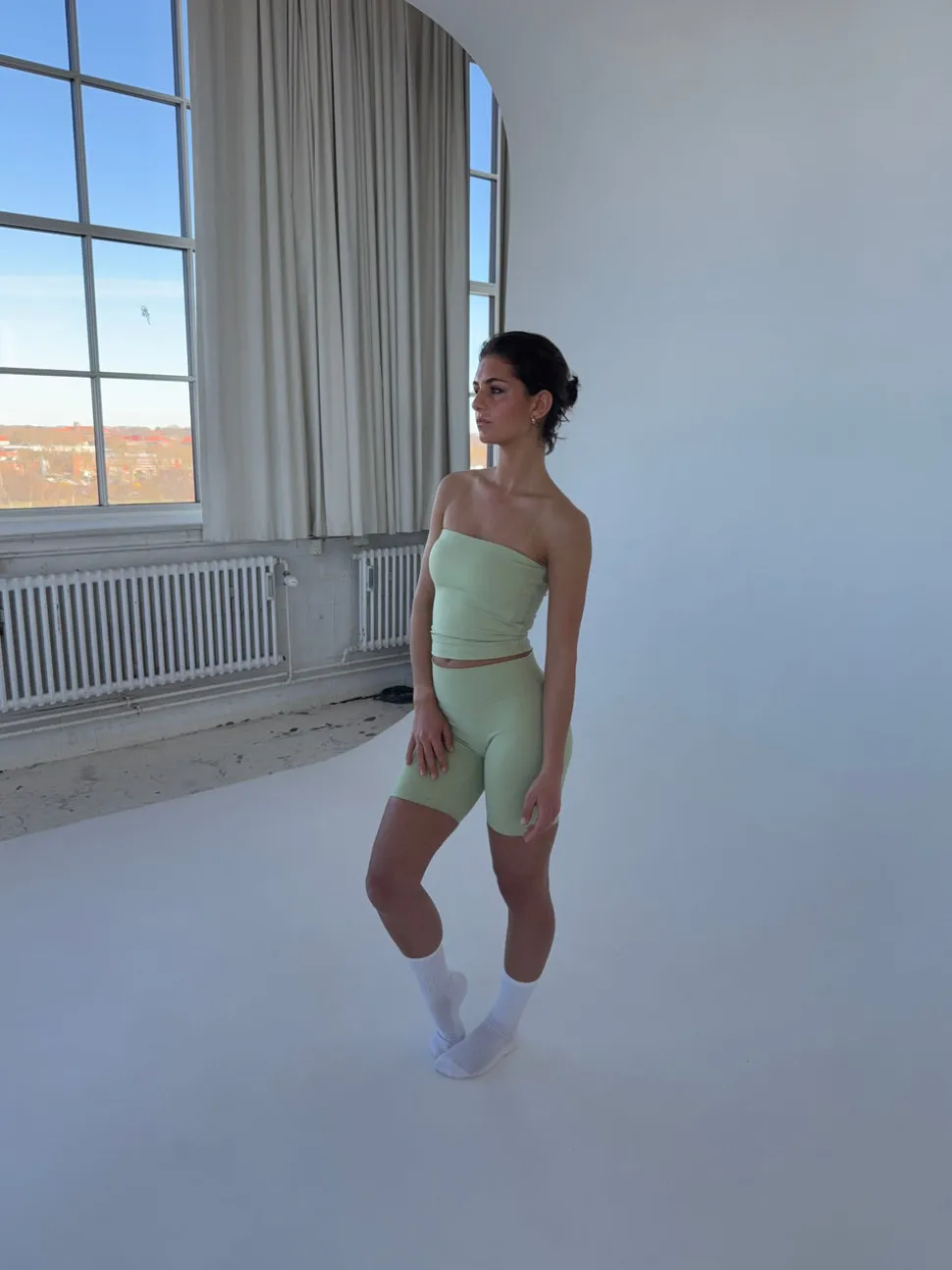 Core tube top - Matcha