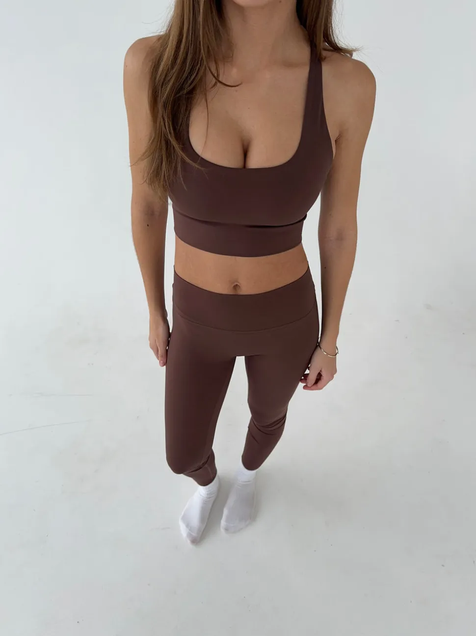 Crossback bra - Espresso