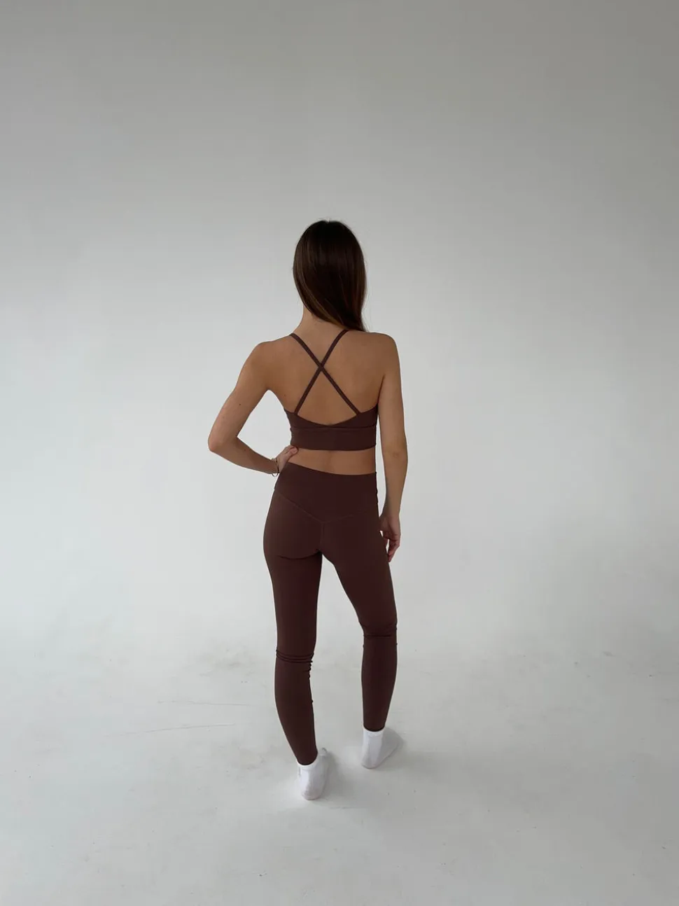 Crossback bra - Espresso