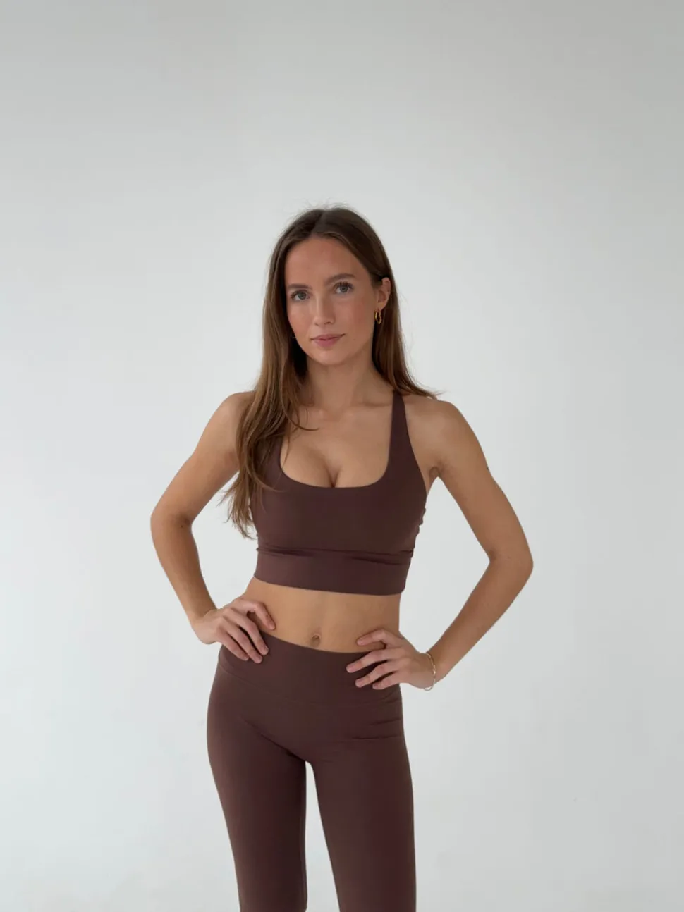 Crossback bra - Espresso