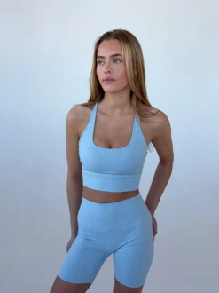 Crossback bra - Sky